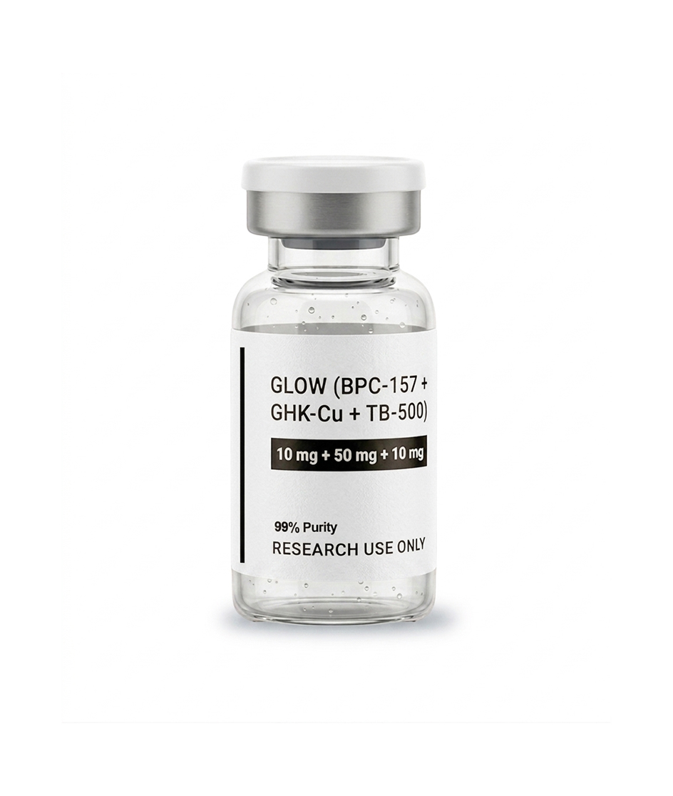 GLOW (BPC-157 + GHK-Cu + TB-500) — 10 mg + 50 mg + 10 mg / 3 ml